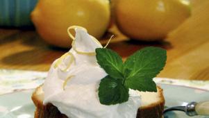 Pound Cake with Lemon Cream