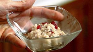 Rice Pudding with Cranberries