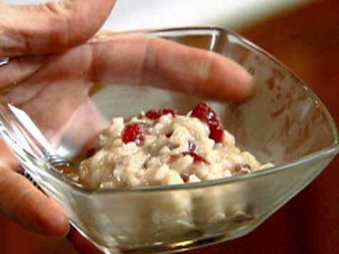 Rice Pudding with Cranberries