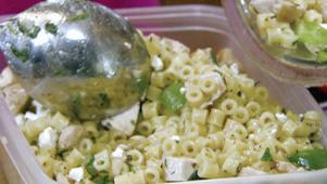 Greek Pasta Salad with Chicken