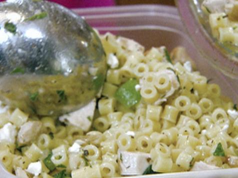 Greek Pasta Salad with Chicken