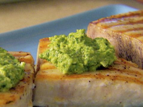 Swordfish with Citrus Pesto