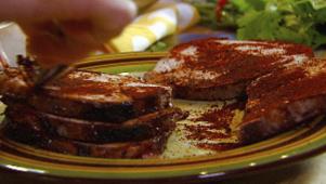 Chili-Crusted Pork with Salsa