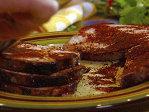 Chili-Crusted Pork with Salsa