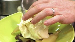 Poached Pears With Rum Dessert