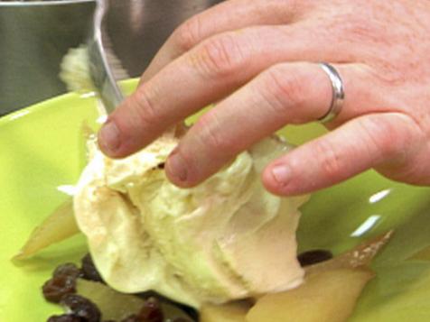 Poached Pears With Rum Dessert