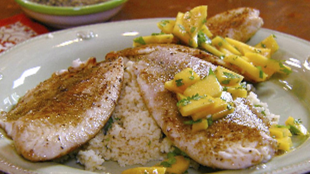 Moroccan Tilapia With Couscous