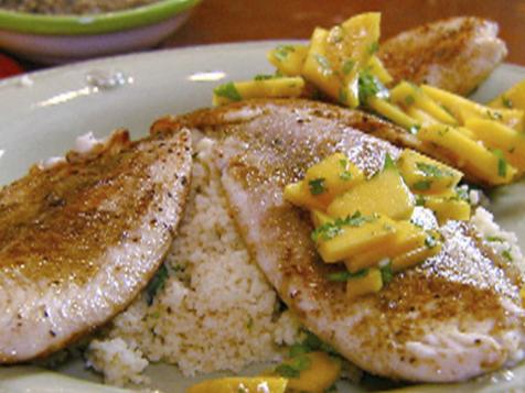 Moroccan Tilapia With Couscous