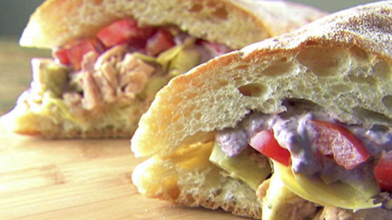 Easy Tuna and Artichoke Panini