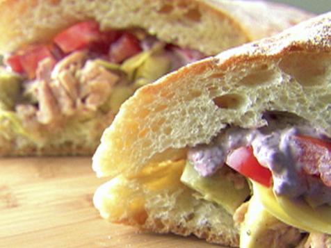 Easy Tuna and Artichoke Panini