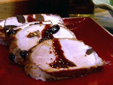 Olive-Studded Roast Pork Loin