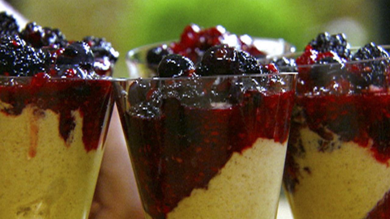 Cinnamon Berry Semifreddo
