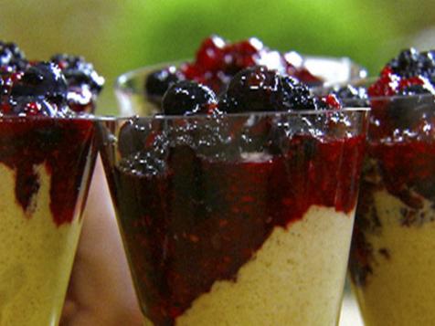 Cinnamon Berry Semifreddo