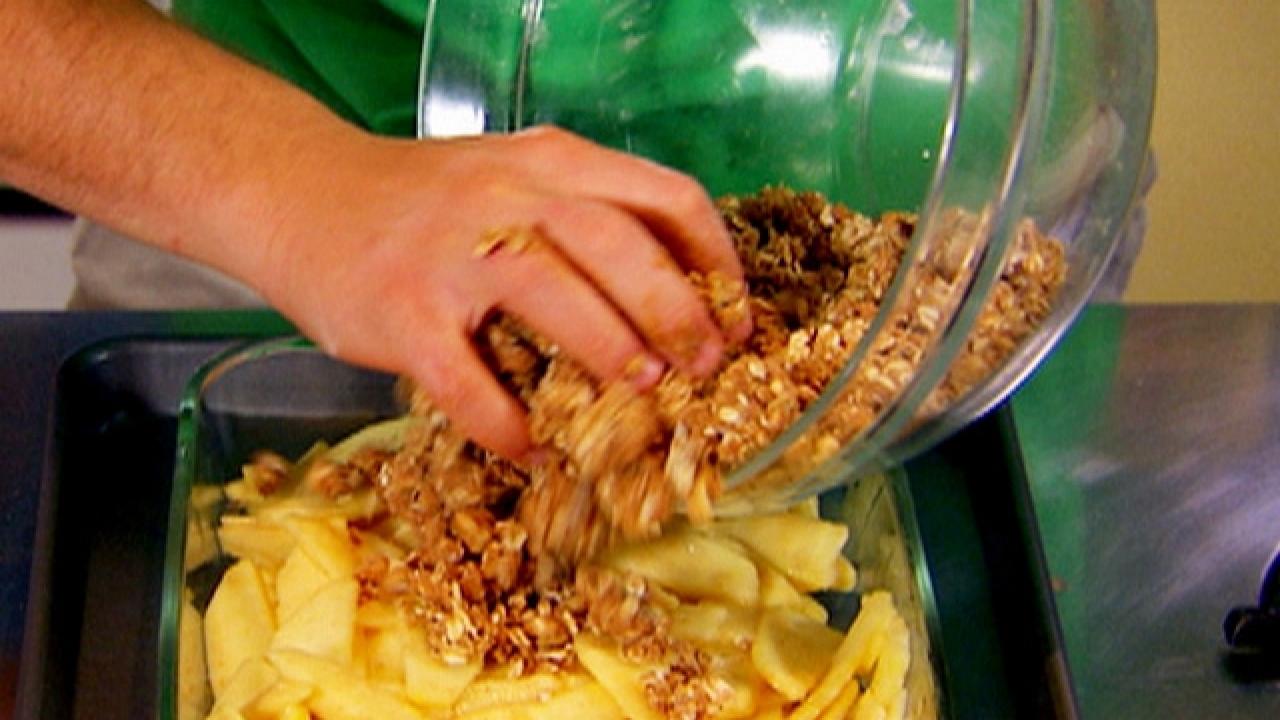 Quick Apple Crumble