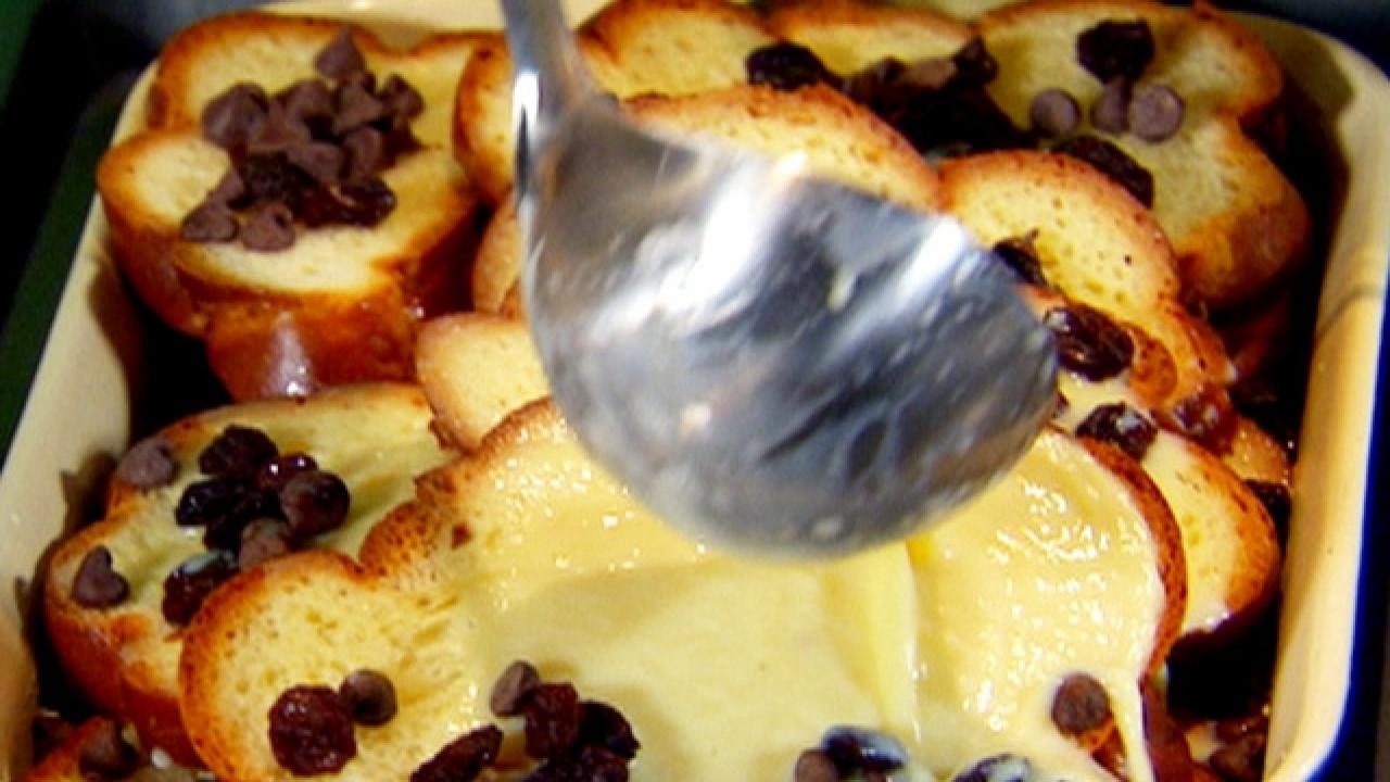 Luscious Challah Bread Pudding