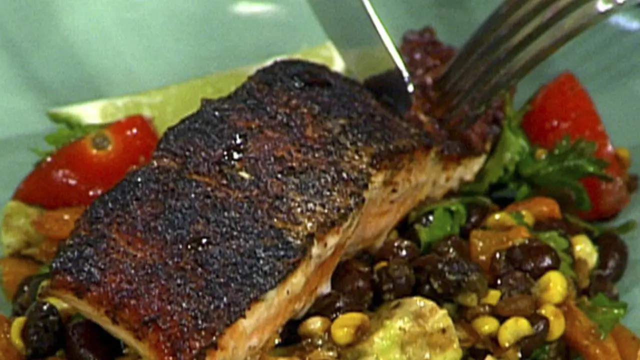 Delicious Chili-Rubbed Salmon