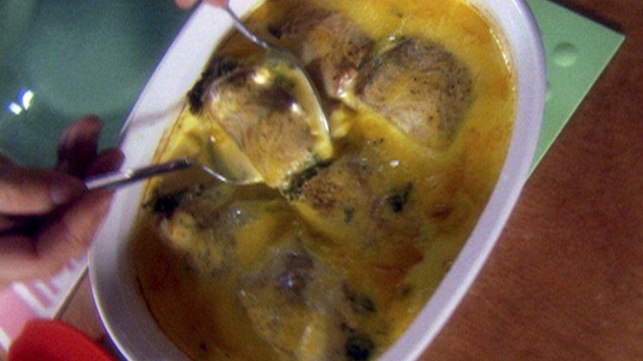 Flounder Wraps with Sauce