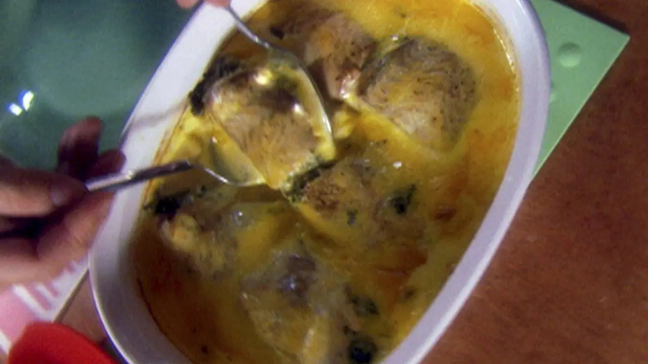 Flounder Wraps with Sauce