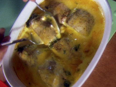Flounder Wraps with Sauce
