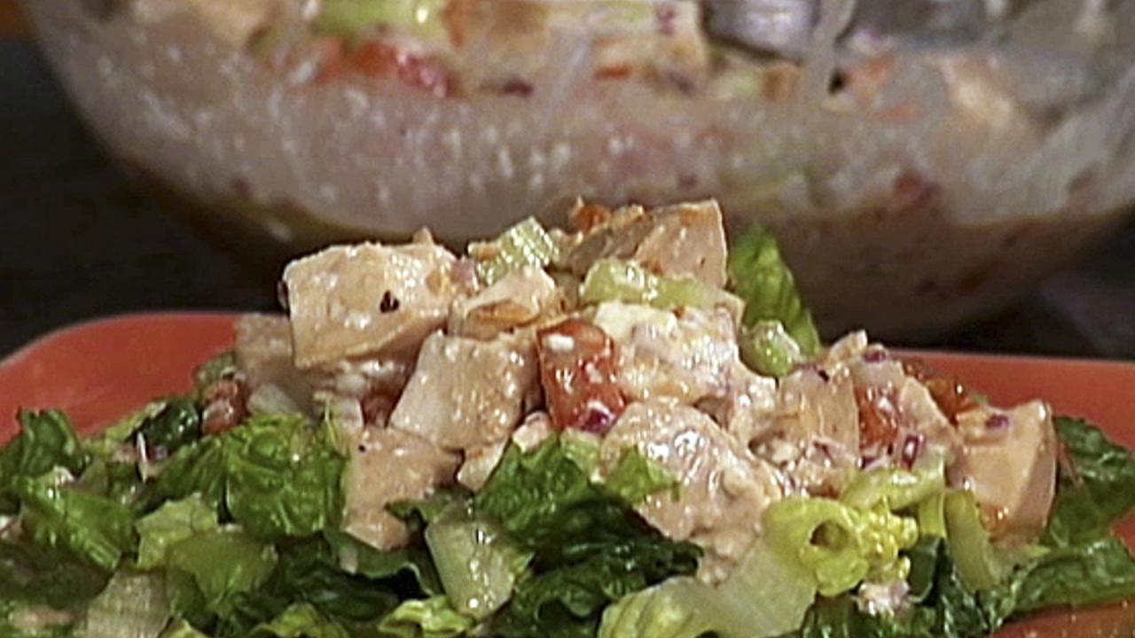 Chicken Salad with Peanut Lime Vinaigrette