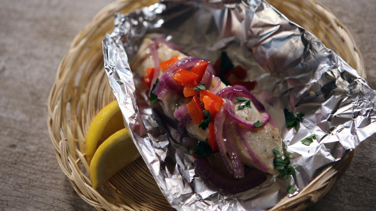 Nancy's Grilled Striped Bass