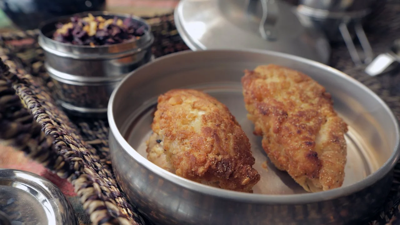 Bourbon-Brined Fried Chicken