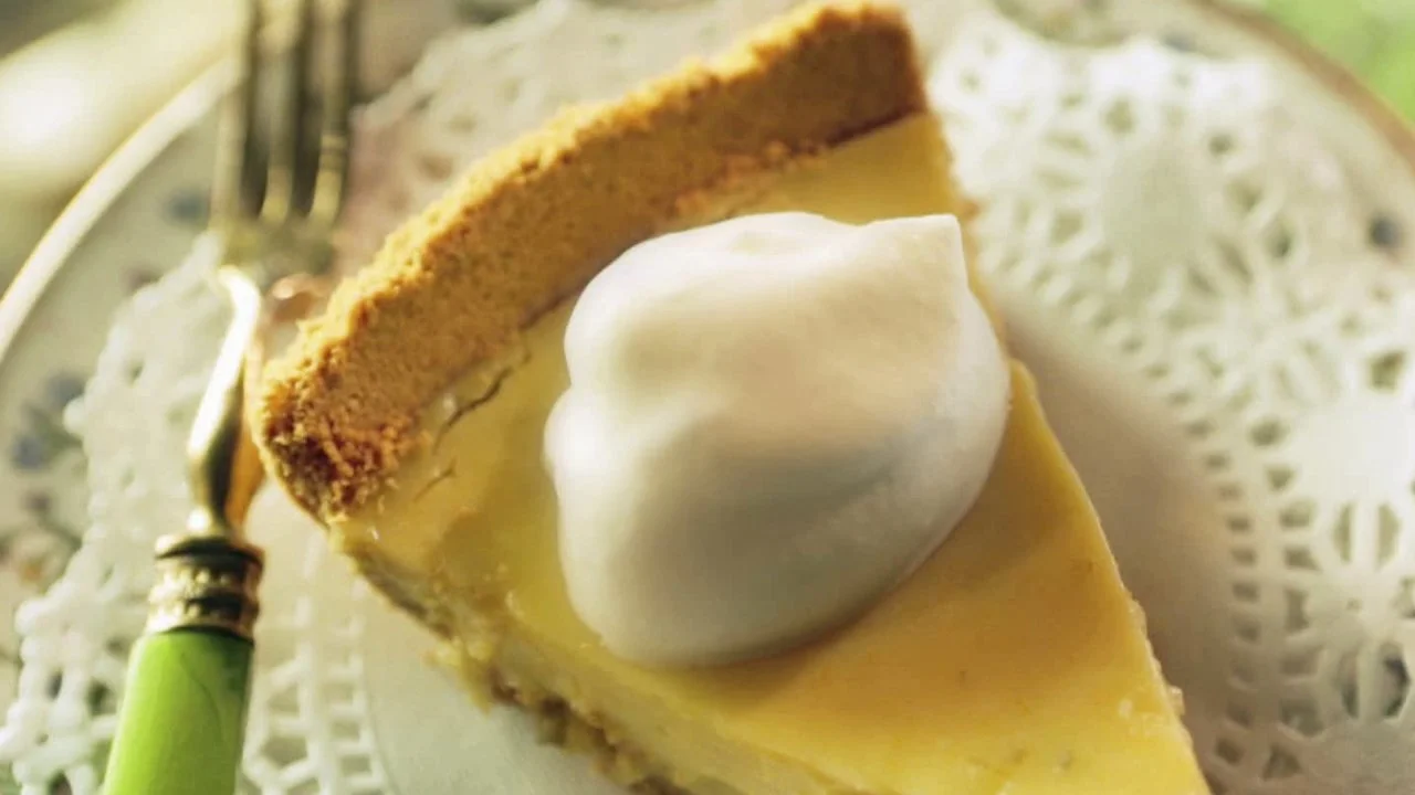 Coconut-Tequila Key Lime Pie