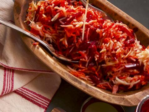 Shredded Beet and Carrot Salad