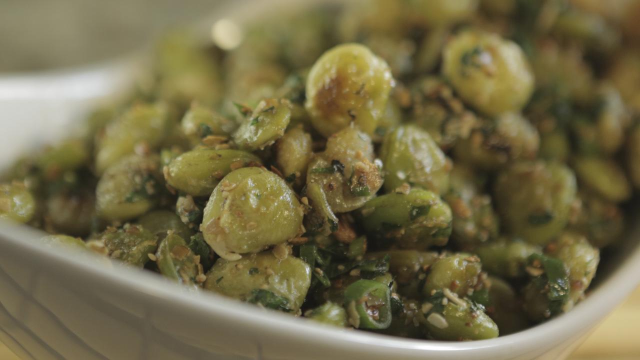 Seared Lima Beans