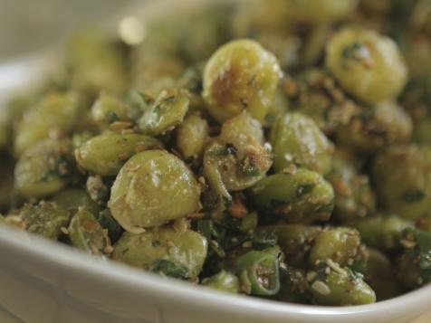 Seared Lima Beans