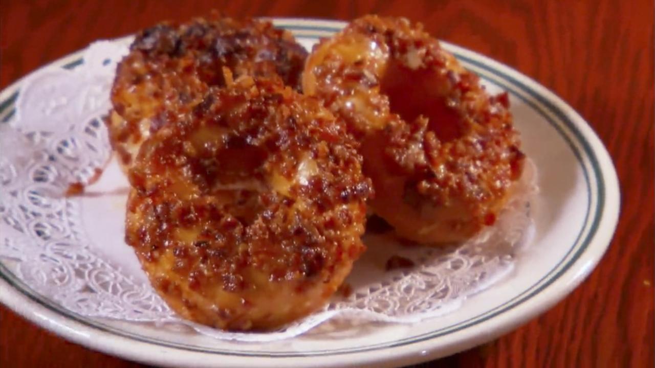 Maple Bacon Doughnut at Nickel Diner