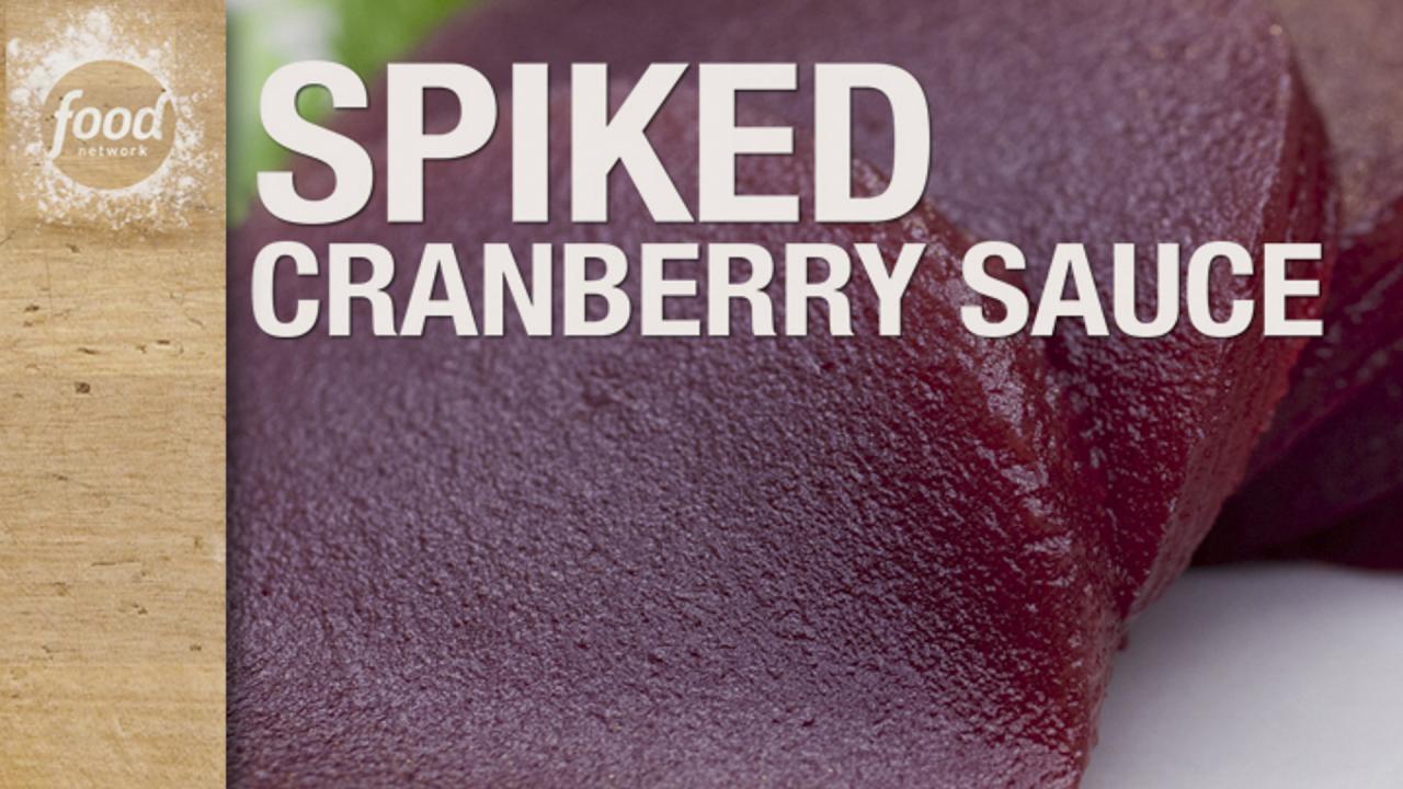 Spike Your Cranberry Sauce