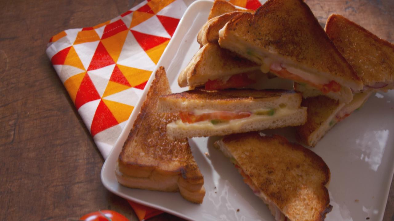 Dressed-Up Grilled Cheese