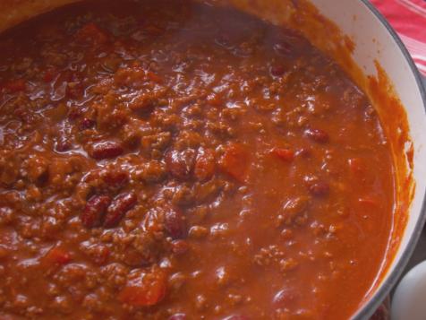 Spicy Three-Meat Chili