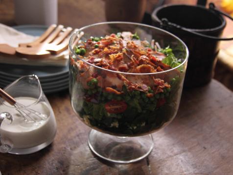 Pork Chop Layered Salad
