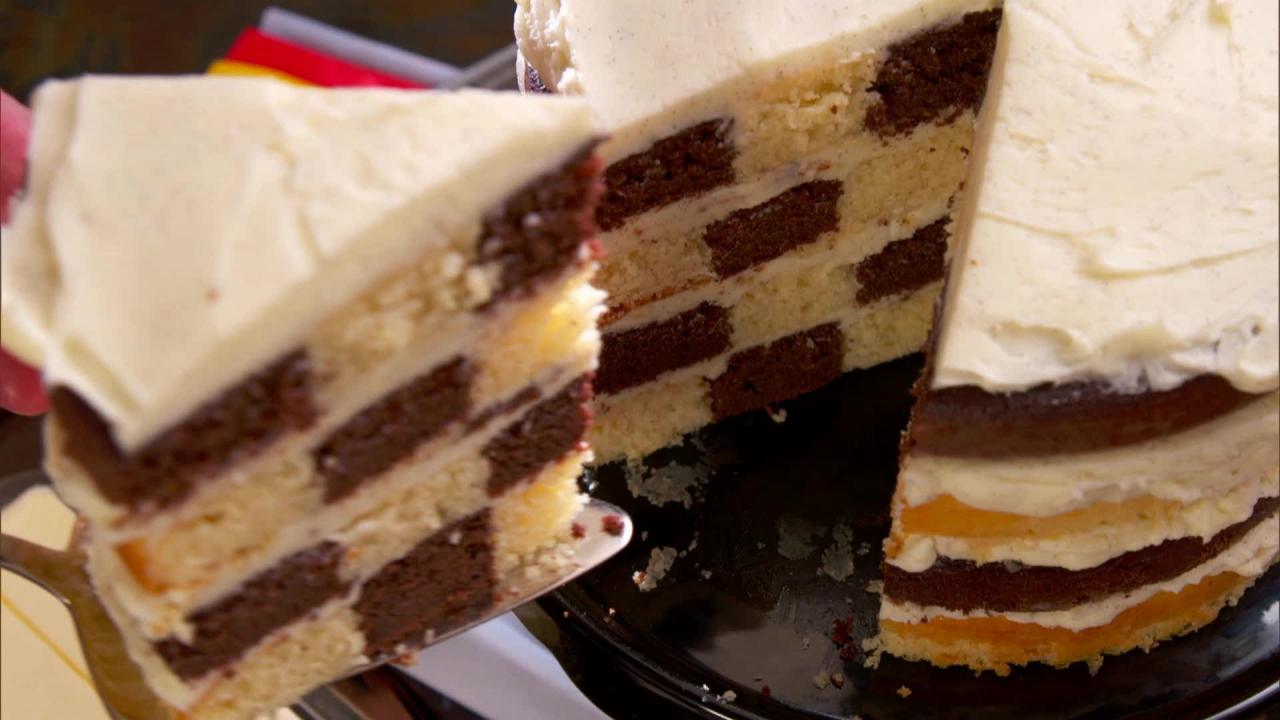Checkered Flag Cake