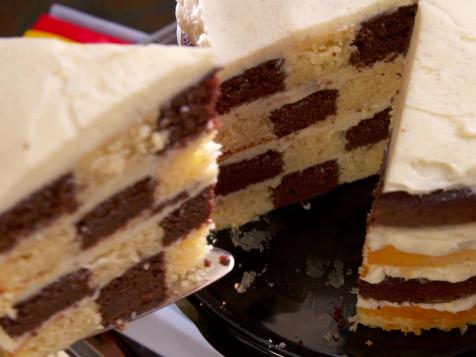 Checkered Flag Cake
