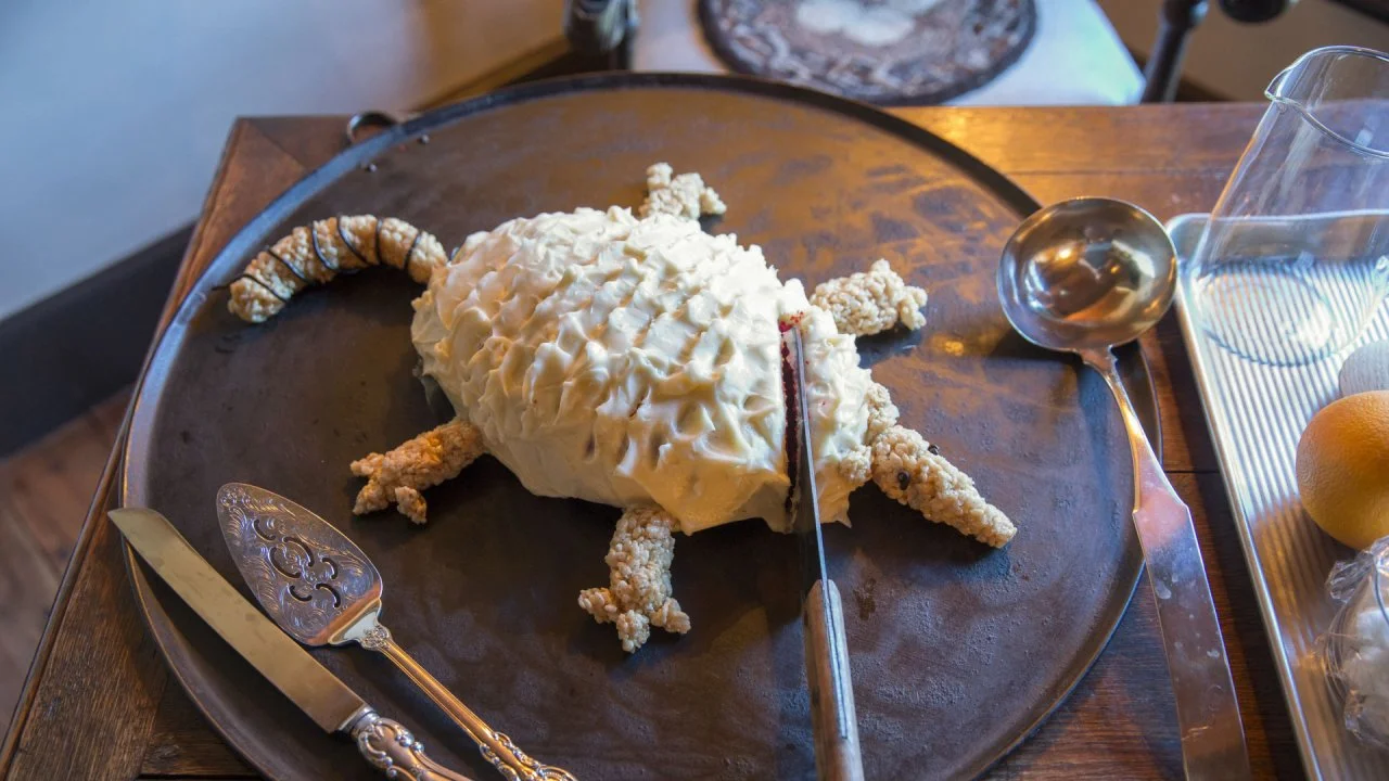 Red Velvet Armadillo Cake