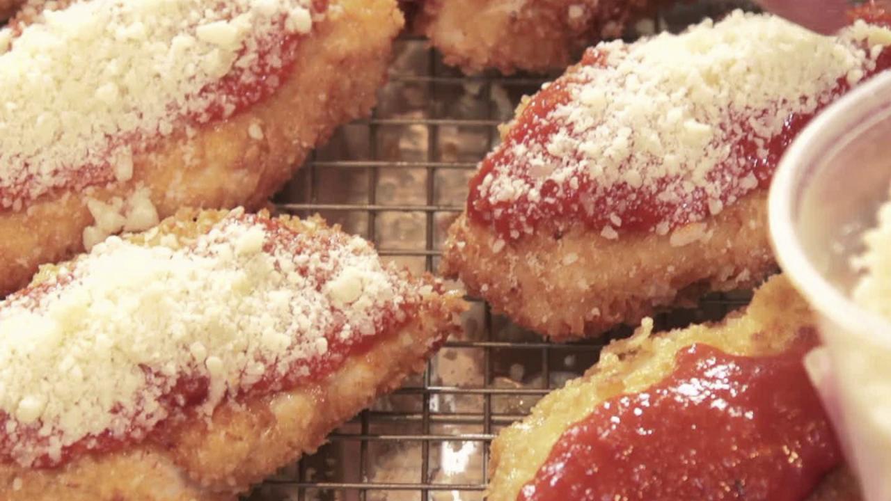 Garlicky Chicken Parmesan