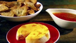 Savory Red Pepper Cheesecake