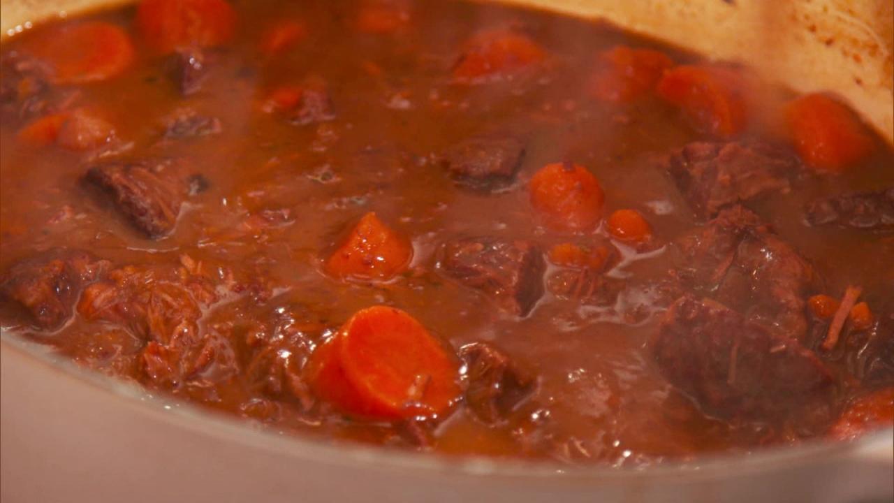 Nancy's Beef Bourguignon