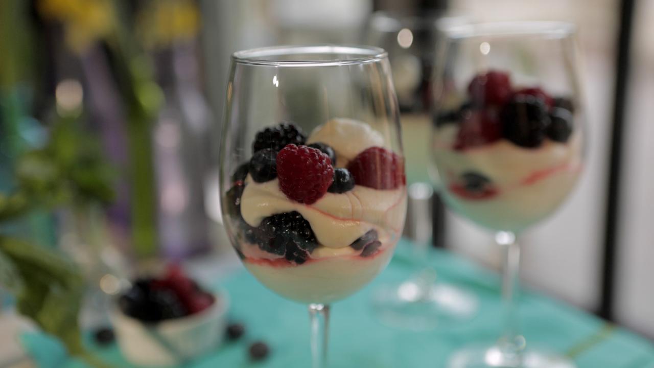 Sparkling Berry Chiffon