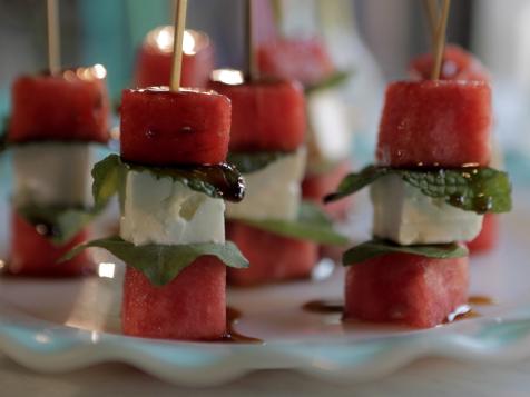 Watermelon and Feta Skewers