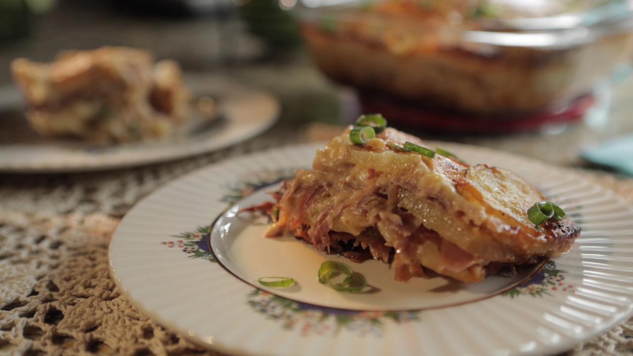 Scalloped Potatoes and Ham