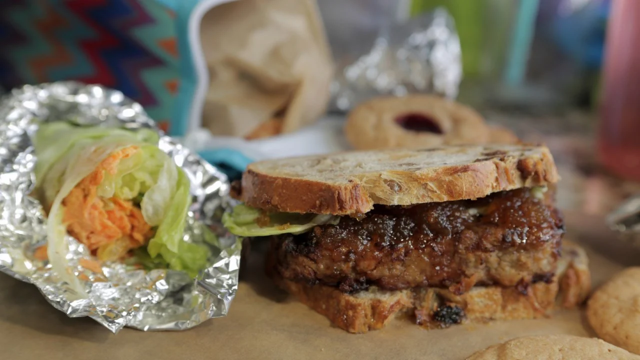 Fried Meatloaf Sandwich