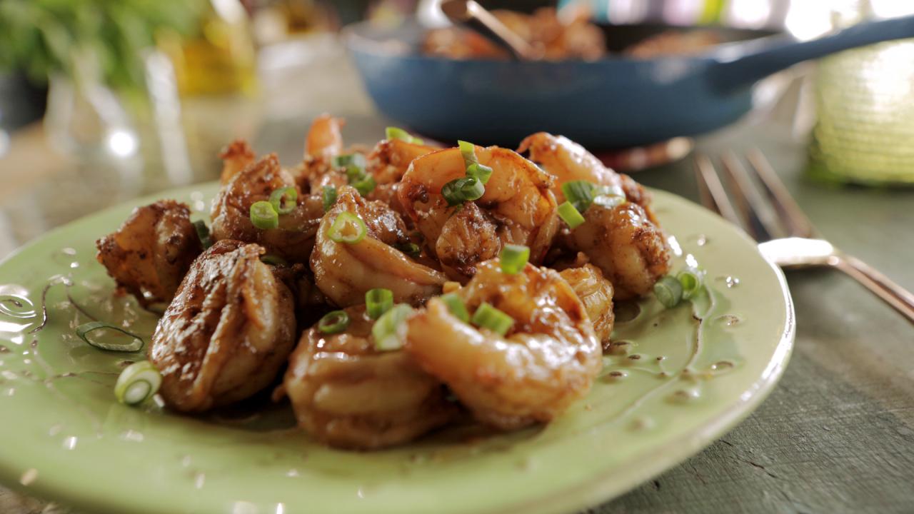 BBQ Glazed Shrimp