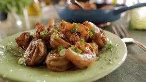 BBQ Glazed Shrimp