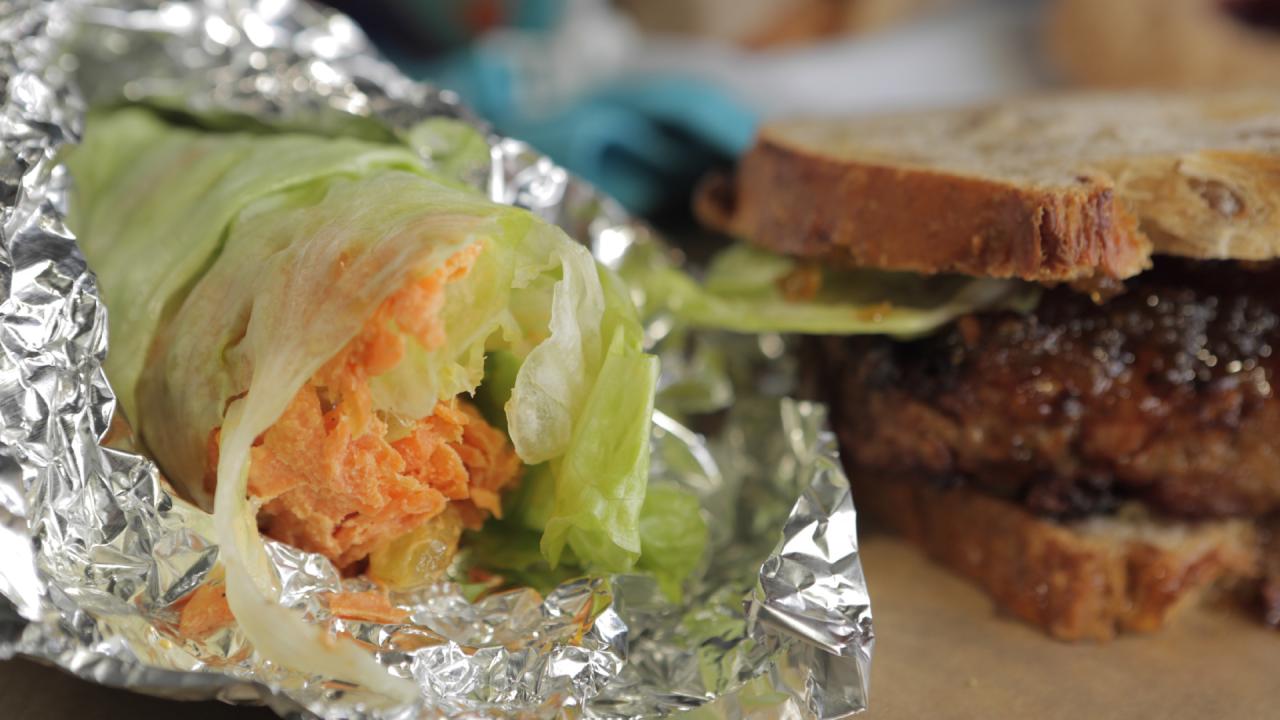 Kiddie Carrot Wraps