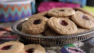 Damaris's PB and J Cookies