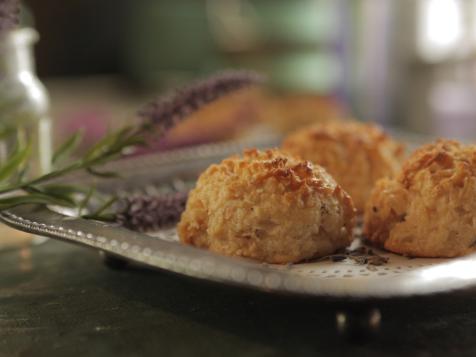 Coconut Lavender Macaroons